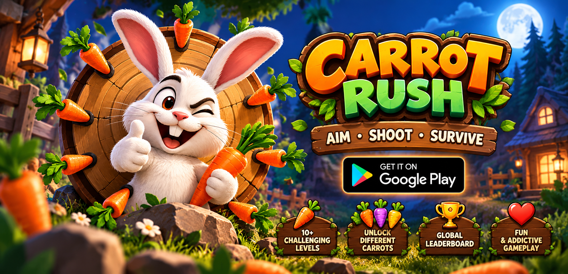 Carrot Rush mobile game